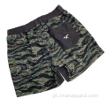 Shorts masculinos personalizados de alta qualidade com camuflagem por atacado